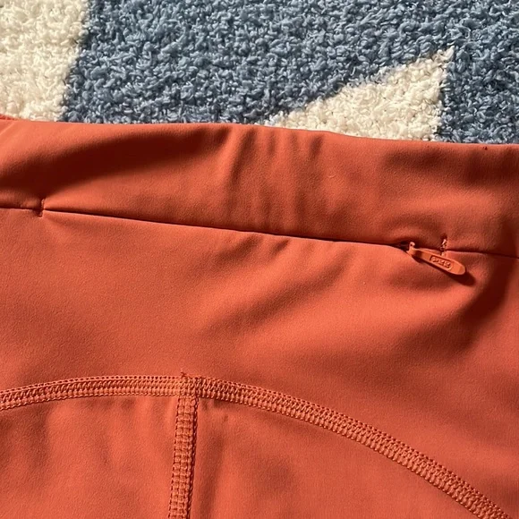 Coral Nike pro dri-fit shorts with zipper - Picture 3 of 5